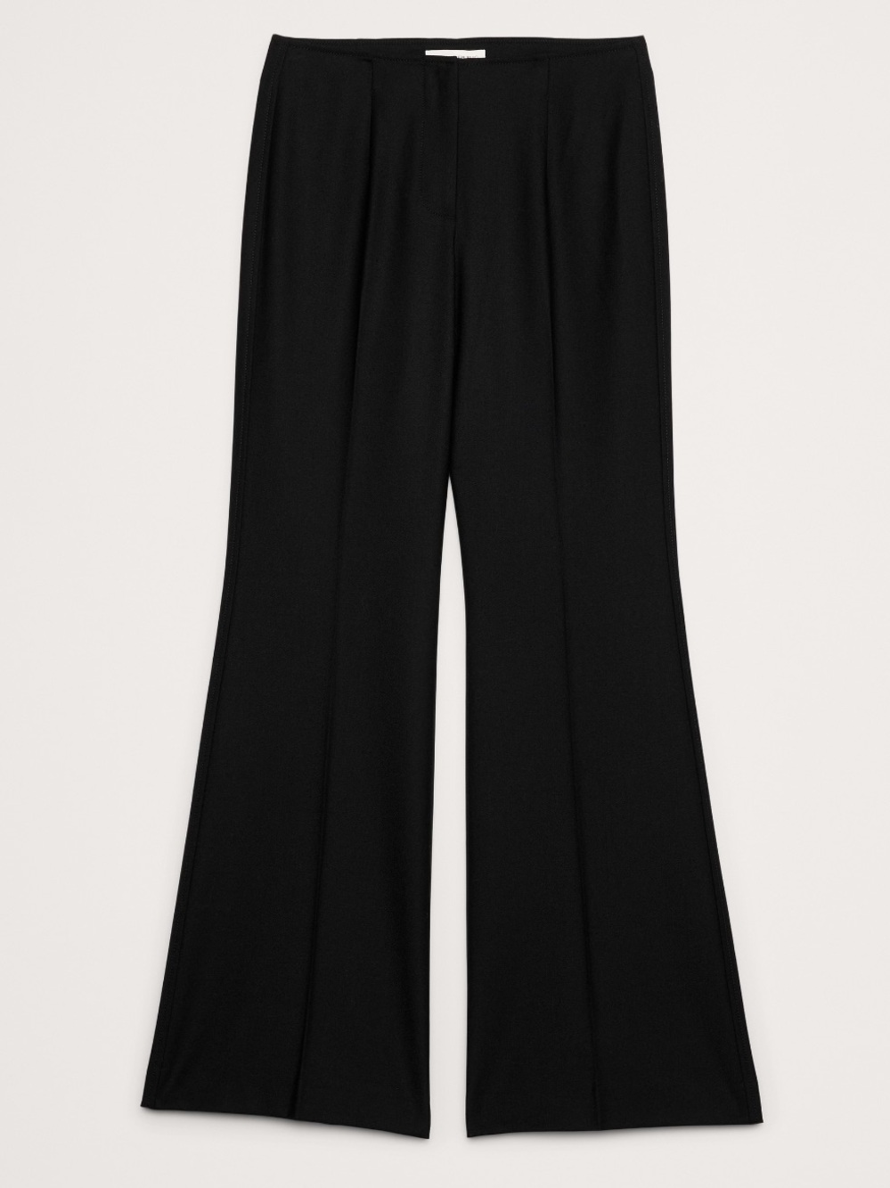 Banana Republic Mid- rise Flare Stretch Wool Blend Pant - Picture 4 of 12